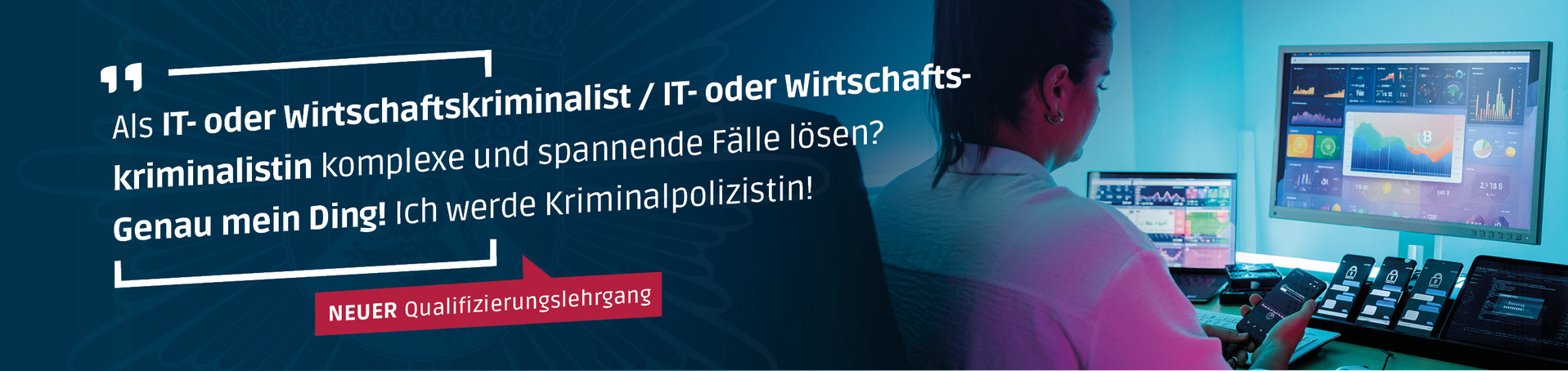 Qualifizierungslehrgang IT- oder Wirtschaftskriminalist